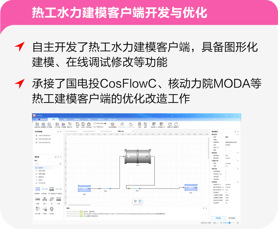 热工水力建模客户端开发与优化